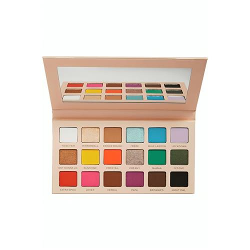پالت سایه چشم 18 تایی رولوشن مدل Soph X Super Spice Shadow