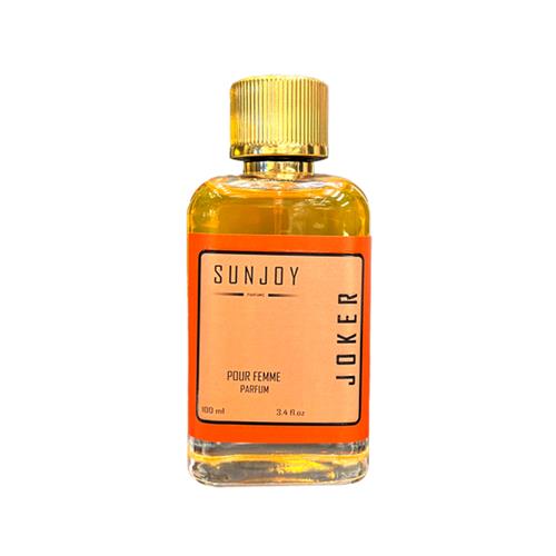 عطر زنانه سان جوی مدل Joker مشابه رایحه ysl بلک اوپیوم حجم 100 میل 
