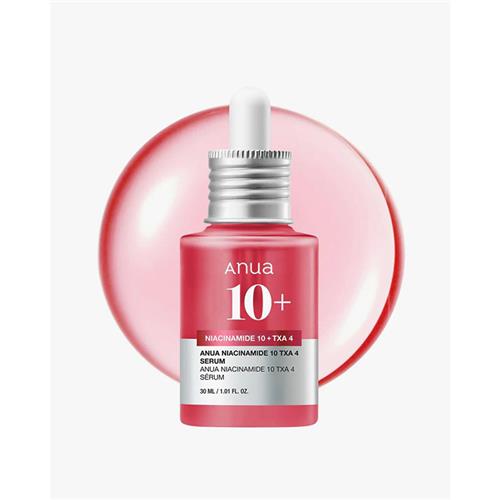  سرم روشن‌کننده و ضدلک آنوا مدل Niacinamide 10% + TXA 4% حجم 30 میل 