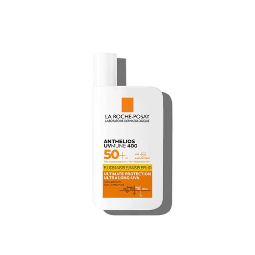 ضدآفتاب بی رنگ فلوئیدی spf50 لاروش پوزای مدل Anthelios UVmune 400 حجم 50میل