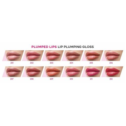 لیپ گلاس حجم دهنده گلدن رز مدل Plumped Lips 