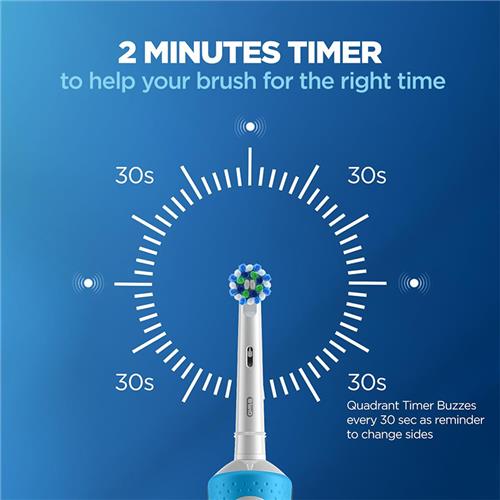 مسواک برقی اورال بی مدل Vitality CrossAction D100