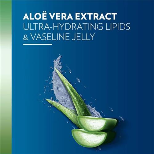 لوسیون بدن وازلین مدل Aloe Soothe حجم 200 میل