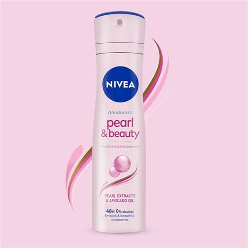 اسپری ضد تعریق زنانه نیوآ Pearl & Beauty حجم 150 میل