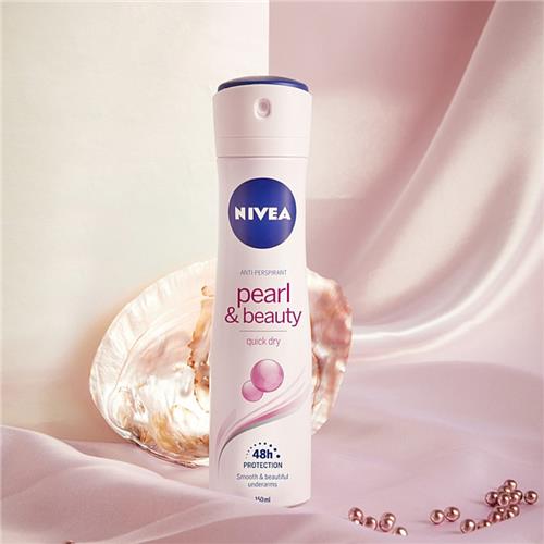 اسپری ضد تعریق زنانه نیوآ Pearl & Beauty حجم 150 میل