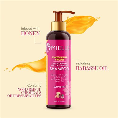 Mielle-Pomegranate-Honey-Moisturizing-and-Detangling-Shampoo-