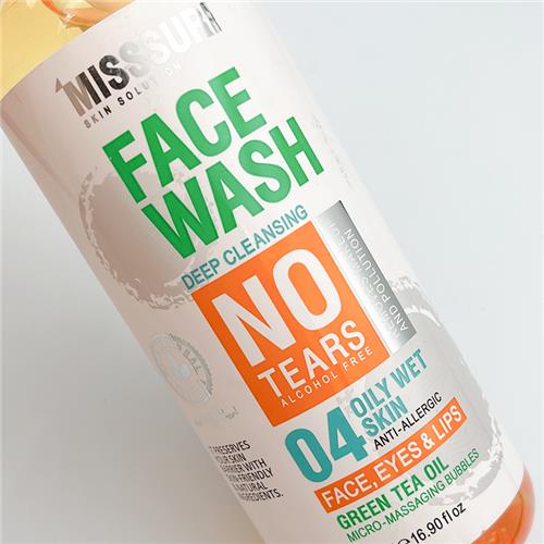 Misssuri-Face-Wash-Deep-Cleansing-NO-Tears-Alcohol-Free-04-Oily Wet Skin