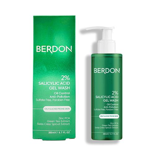 ژل شستشو سالیسیلیک اسید 2& بردون حجم 200 میل