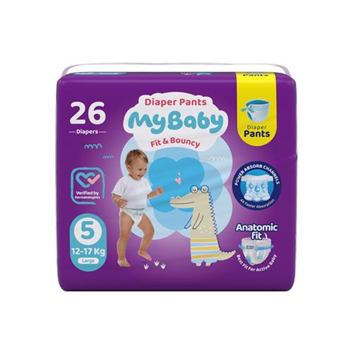 پوشک شورتی کانال دار مای بیبی