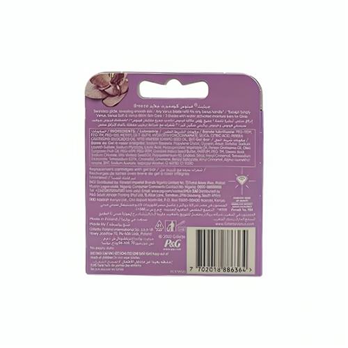 تیغ یدک 4 عددی ونوس مدل Comfortglide Breeze