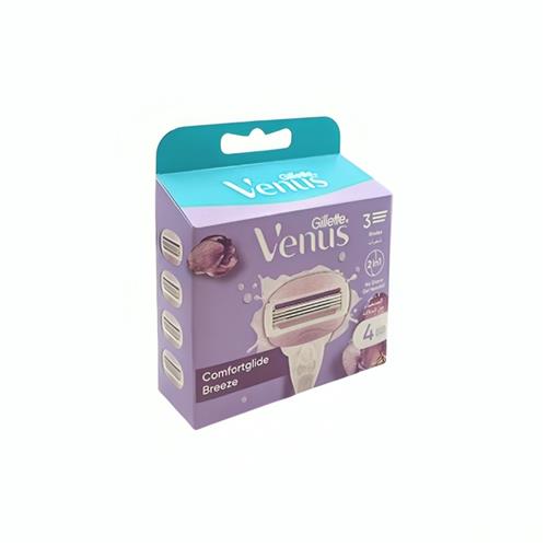 تیغ یدک 4 عددی ونوس مدل Comfortglide Breeze