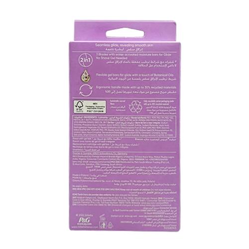 خود تراش2 لبه ژیلت ونوس مدل  Comfortglide Breeze همراه 2 تیغ یدک 