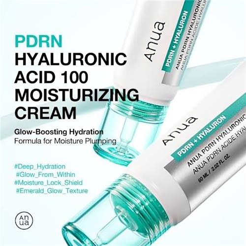 کرم آبرسان و مرطوب کننده آنوا  مدل PDRN + HYALURON حجم 60 میل