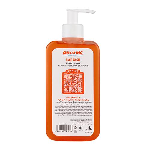 Areuok-Ultra-Whitening-Vitamin-C-Face-Wash-for-Dull-Skin