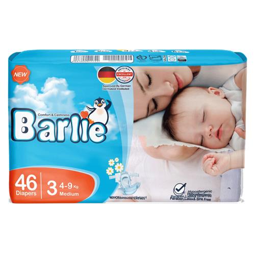 پوشک بچه بارلی سایز 3