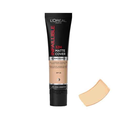 کرم پودر مات 32 ساعته اورآل مدل Infaillible حجم 30 میل 