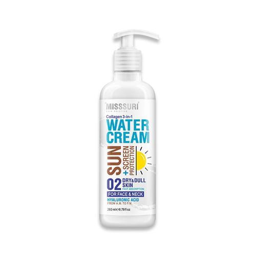 کرم ژل مرطوب کننده صورت و گردن پوست های خشک و کدر میسوری حجم 260 میل