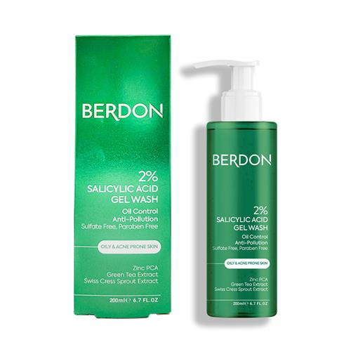ژل شستشو سالیسیلیک اسید 2& بردون حجم 200 میل