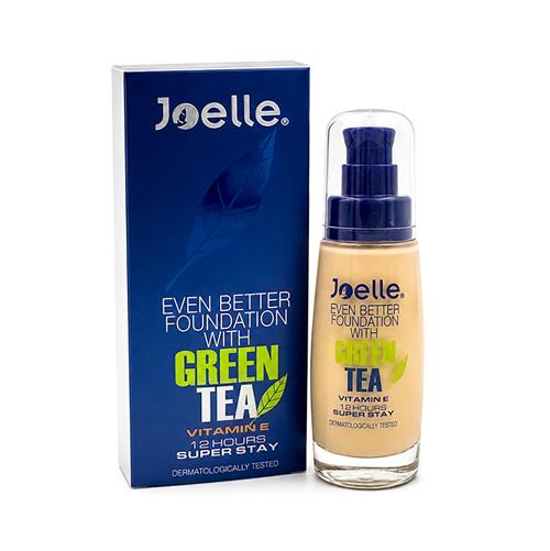 کرم پودر 12ساعته حاوی چای سبز جویل Joelle حجم 30 میل