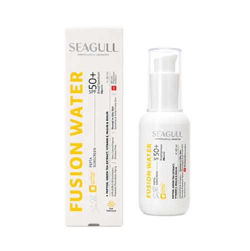 کرم ضد آفتاب بی رنگ سی گل مدل پپتا فیوژن واتر SPF50 حجم 60 میل