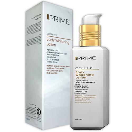 لوسیون روشن کننده بدن پریم 200 میل