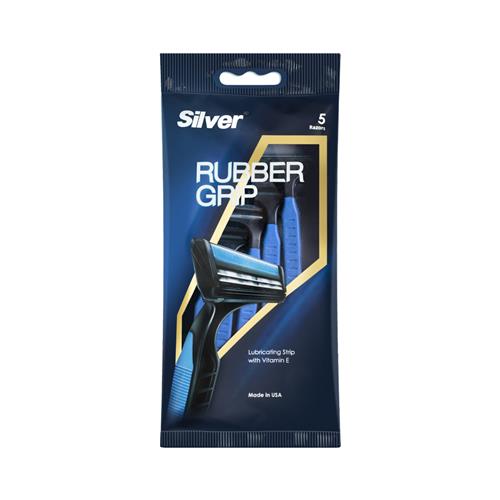 خودتراش مردانه سیلور مدل RUBBER GRIP