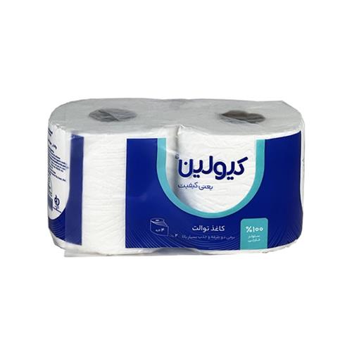 دستمال رولی (توالت) کیولین بسته 2 رول