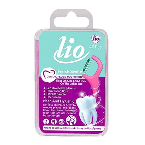  نخ دندان کمانی لیو fresh smile 