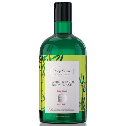 شامپو بدن دیپ سنس مدل درخت چای و بامبو حجم 400 میل