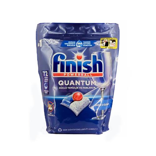  قرص ماشین ظرفشویی فینیش مدل کوانتوم  72عددی