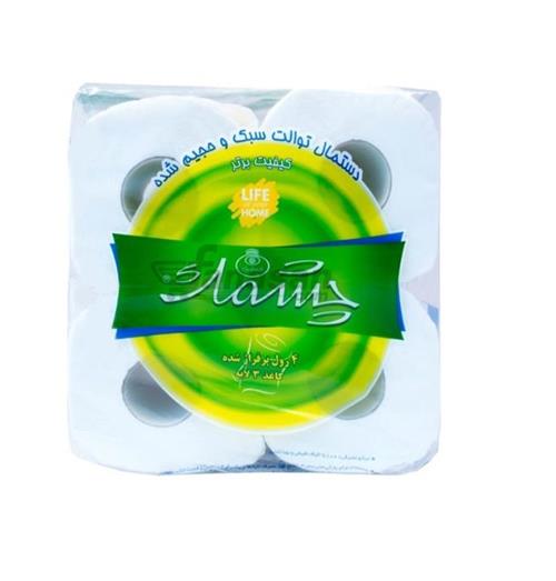دستمال توالت  چشمک 4 رول 3 لایه