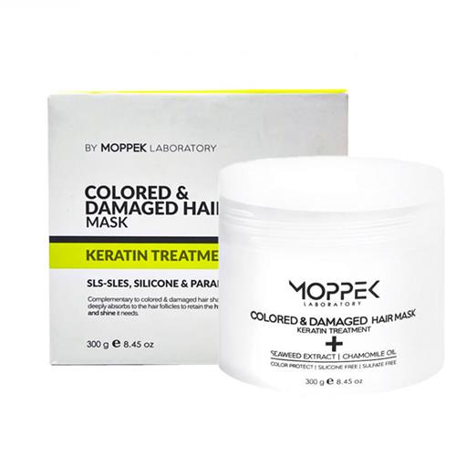 ماسک مو کراتینه مو آسیب دیده موپک ۳۰۰ گرم