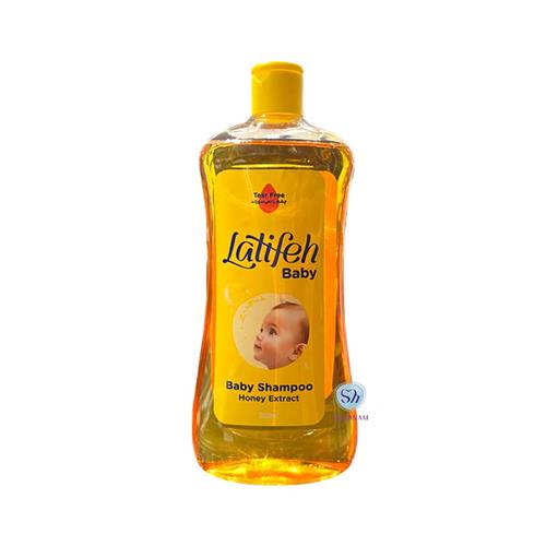 شامپو بچه لطیفه مدل عسلی حجم 500 میل