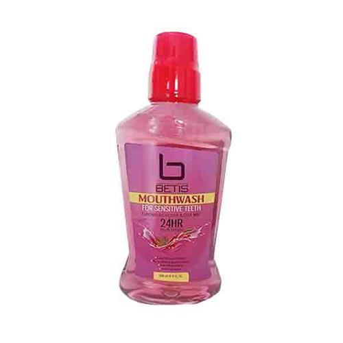 دهانشویه دندان حساس بتیس با طعم میخک و نعنا 500 میلی لیتر