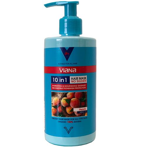 ماسک مو 10 کاره بدون آبکشی هلو ویانا300 میل