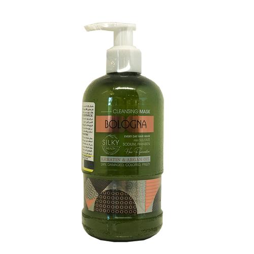 ماسک مو پاک کننده کراتین و آرگان بلونیا 300 میل