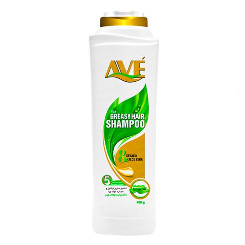 شامپو کراتینه موهای چرب اوه حجم 400 گرم