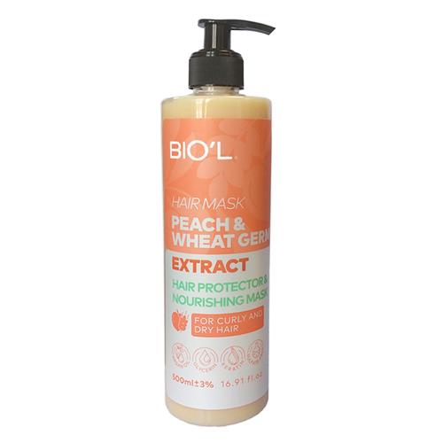 ماسک مو هلو و جوانه گندم بیول 500 میل