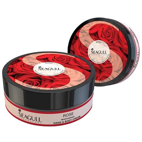 کرم مرطوب کننده کاسه ای دست و بدن با عصاره گل رز سی گل 200میل