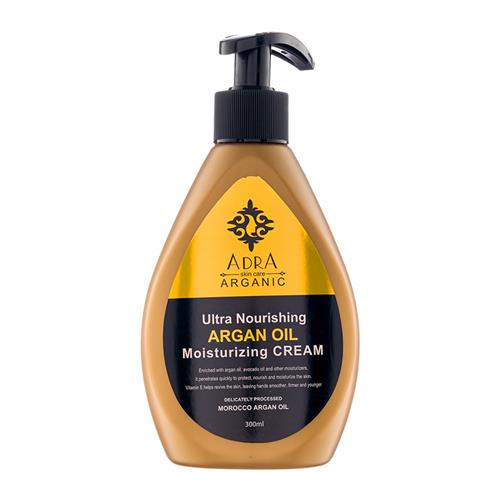 کرم مرطوب کننده پمپی آدرا حاوی روغن آرگان 300 میل
