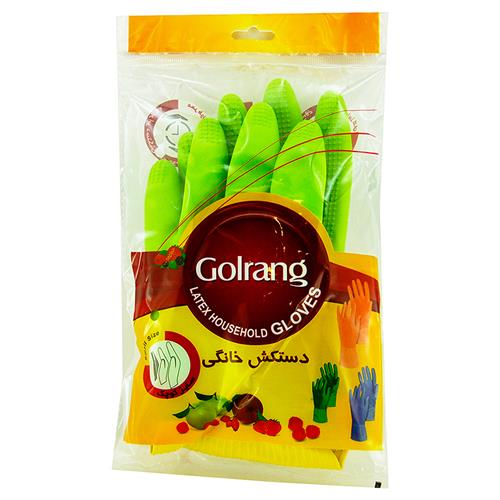 دستکش خانگی با آستر کتان گلرنگ