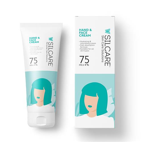   کرم مرطوب کننده دست و صورت با رایحه آلوئه ورا سیلکر 75 میل