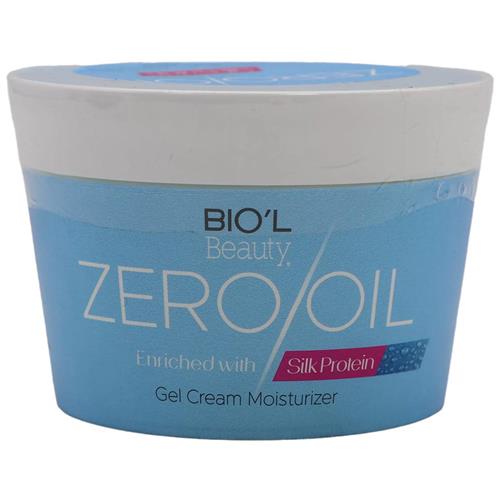 ژل کرم کاسه ای بیول مدل Zero Oil حاوی پروتئین ابریشم 200 میل