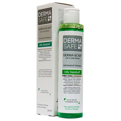 شامپو ضد شوره موهای چرب درماسیف 200 میلی لیتر