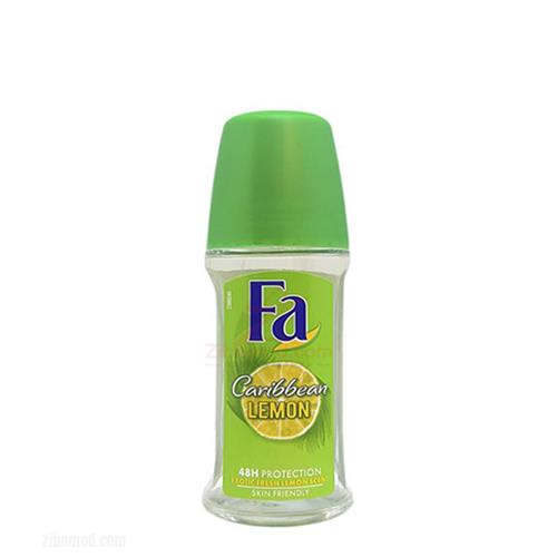 رول ضد تعریق زنانه فا مدل Caribbean Lemon حجم 50 میلی لیتر