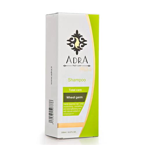 شامپو پروتئینه جوانه گندم آدرا 200 میلی لیتر