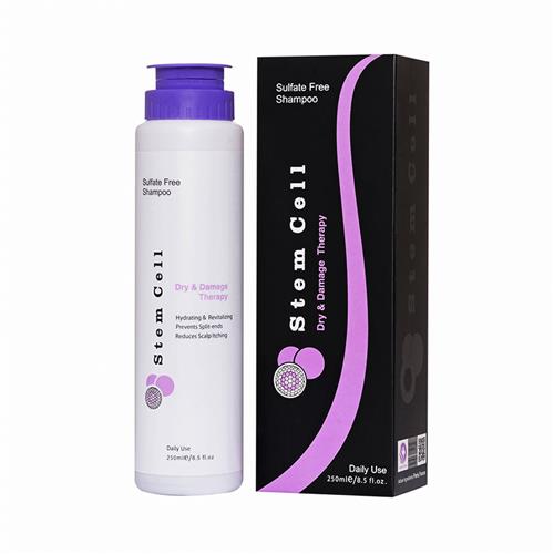 شامپو موهای خشک و آسیب دیده استم سل 250 میلی لیتر