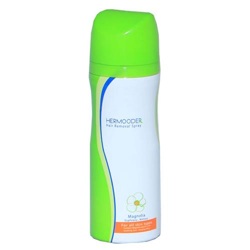 هرمودر اسپری موبر بدن مناسب انواع پوست 200 میل