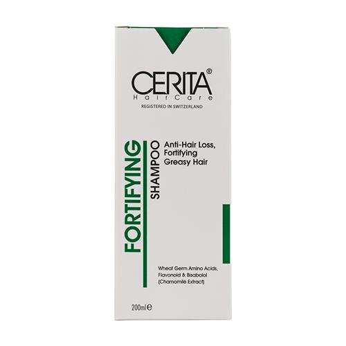شامپو ضد ریزش موهای چرب سریتا 200 میلی لیتر