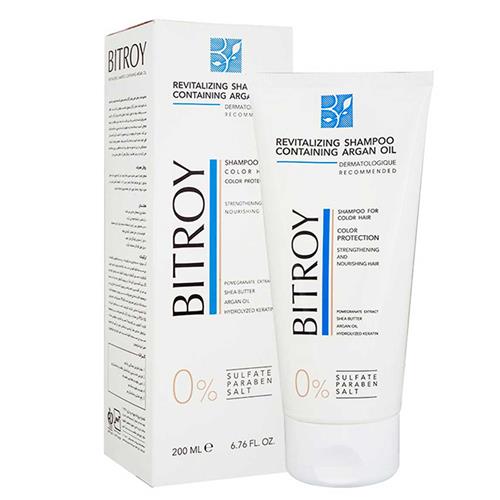 شامپو حیات بخش موهای رنگ شده بیتروی 200 میلی لیتر